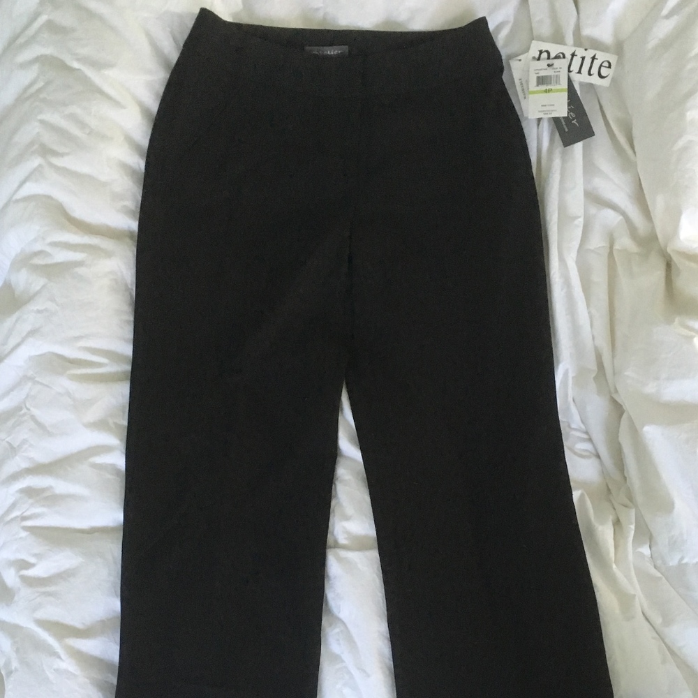 NWT Black Atelier 4P Suit Pant